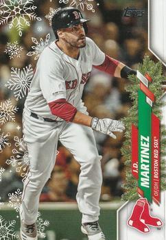 #HW33 J.D. Martinez - Boston Red Sox - 2020 Topps Holiday Baseball