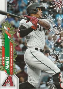 #HW34 Ketel Marte - Arizona Diamondbacks - 2020 Topps Holiday Baseball