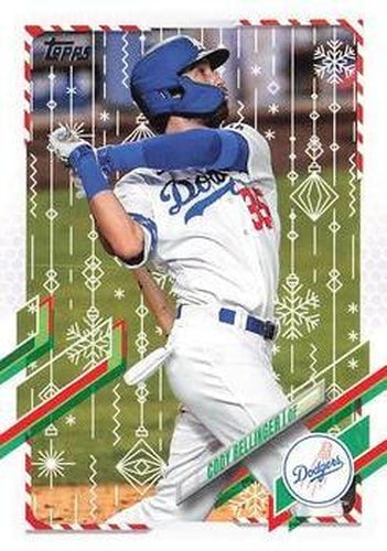 #HW35 Cody Bellinger - Los Angeles Dodgers - 2021 Topps Holiday Baseball