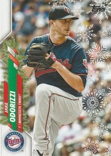 #HW42 Jake Odorizzi - Minnesota Twins - 2020 Topps Holiday Baseball