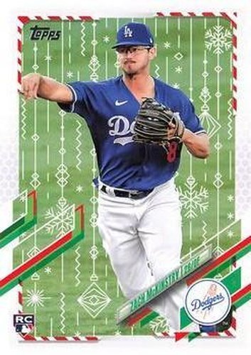#HW42 Zach McKinstry - Los Angeles Dodgers - 2021 Topps Holiday Baseball