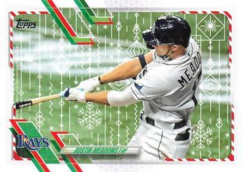#HW43 Austin Meadows - Tampa Bay Rays - 2021 Topps Holiday Baseball