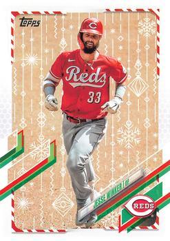 #HW44 Jesse Winker - Cincinnati Reds - 2021 Topps Holiday Baseball