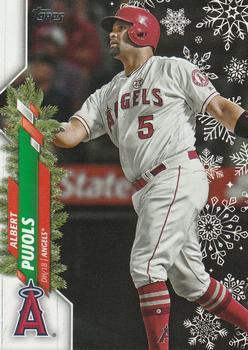 #HW45 Albert Pujols - Los Angeles Angels - 2020 Topps Holiday Baseball