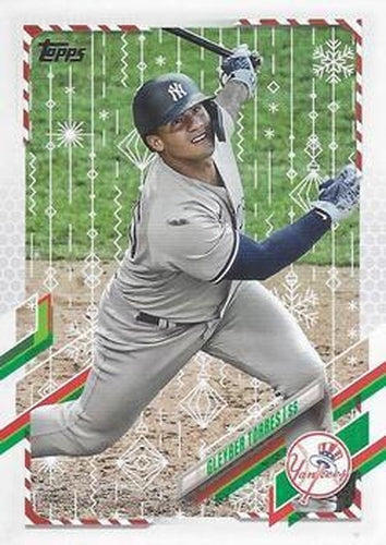 #HW4 Gleyber Torres - New York Yankees - 2021 Topps Holiday Baseball