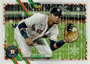 #HW51 Yuli Gurriel - Houston Astros - 2021 Topps Holiday Baseball