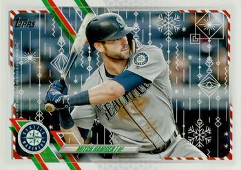 #HW54 Mitch Haniger - Seattle Mariners - 2021 Topps Holiday Baseball