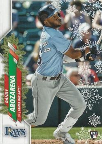 #HW54 Randy Arozarena - Tampa Bay Rays - 2020 Topps Holiday Baseball