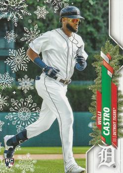 #HW55 Willi Castro - Detroit Tigers - 2020 Topps Holiday Baseball