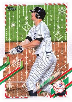 #HW56 DJ LeMahieu - New York Yankees - 2021 Topps Holiday Baseball