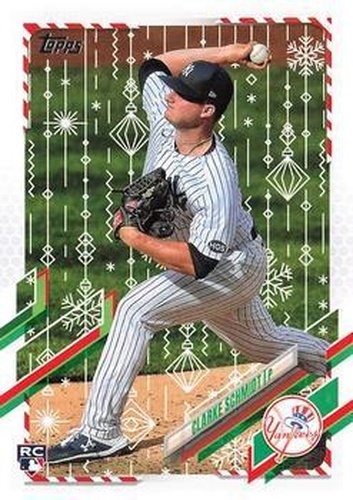 #HW59 Clarke Schmidt - New York Yankees - 2021 Topps Holiday Baseball