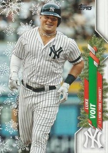 #HW60 Luke Voit - New York Yankees - 2020 Topps Holiday Baseball