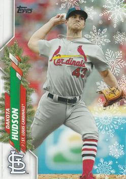 #HW61 Dakota Hudson - St. Louis Cardinals - 2020 Topps Holiday Baseball
