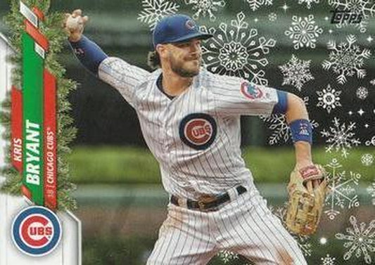 #HW63a Kris Bryant - Chicago Cubs - 2020 Topps Holiday Baseball