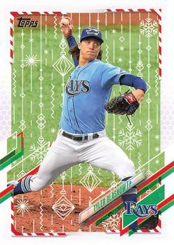 #HW64 Tyler Glasnow - Tampa Bay Rays - 2021 Topps Holiday Baseball