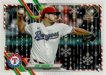 #HW65 Dane Dunning - Texas Rangers - 2021 Topps Holiday Baseball