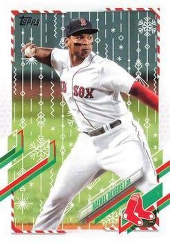 #HW66 Rafael Devers - Boston Red Sox - 2021 Topps Holiday Baseball
