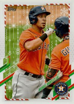 #HW69 Michael Brantley - Houston Astros - 2021 Topps Holiday Baseball