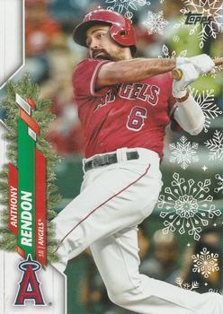 #HW76a Anthony Rendon - Los Angeles Angels - 2020 Topps Holiday Baseball