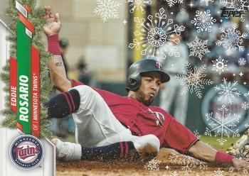 #HW78 Eddie Rosario - Minnesota Twins - 2020 Topps Holiday Baseball