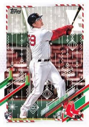 #HW79 Bobby Dalbec - Boston Red Sox - 2021 Topps Holiday Baseball