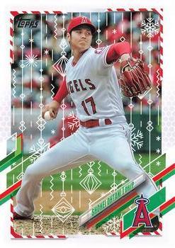 #HW80 Shohei Ohtani - Los Angeles Angels - 2021 Topps Holiday Baseball