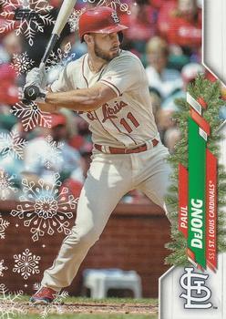 #HW81 Paul DeJong - St. Louis Cardinals - 2020 Topps Holiday Baseball