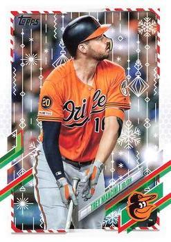 #HW85 Trey Mancini - Baltimore Orioles - 2021 Topps Holiday Baseball