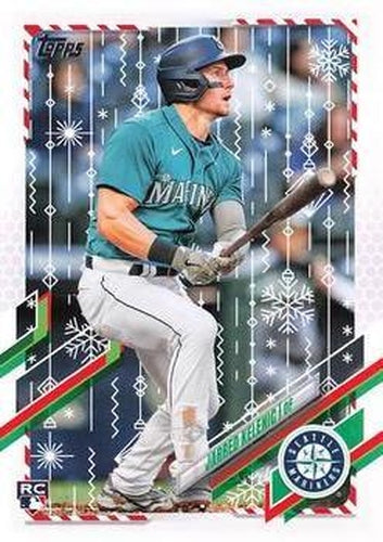 #HW86 Jarred Kelenic - Seattle Mariners - 2021 Topps Holiday Baseball