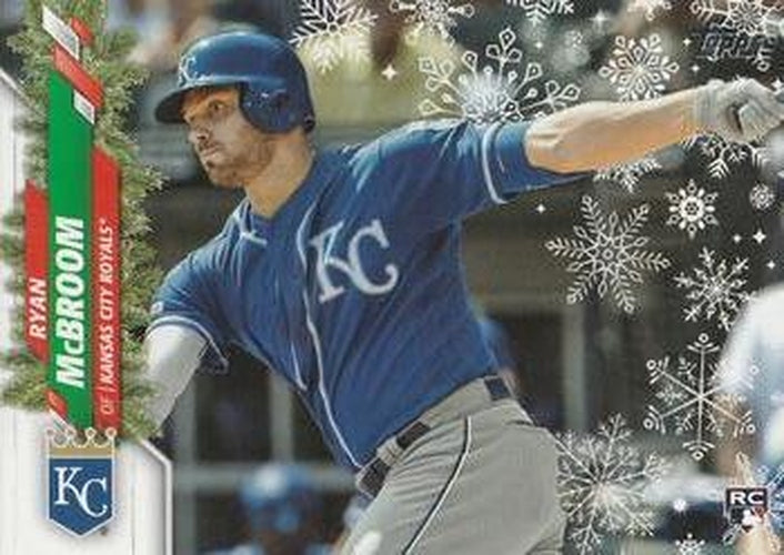 #HW86 Ryan McBroom - Kansas City Royals - 2020 Topps Holiday Baseball