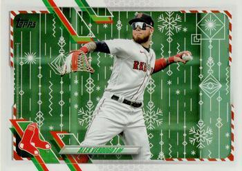 #HW88 Alex Verdugo - Boston Red Sox - 2021 Topps Holiday Baseball