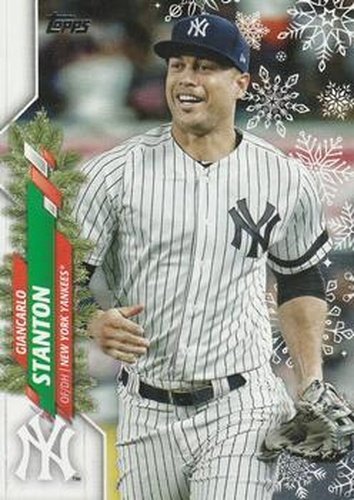 #HW88 Giancarlo Stanton - New York Yankees - 2020 Topps Holiday Baseball