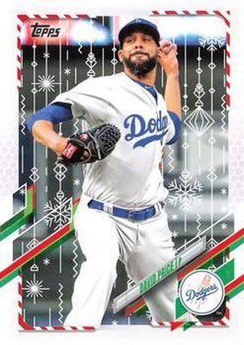 #HW89 David Price - Los Angeles Dodgers - 2021 Topps Holiday Baseball