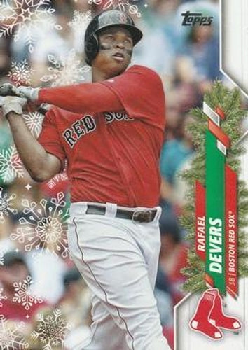 #HW90a Rafael Devers - Boston Red Sox - 2020 Topps Holiday Baseball