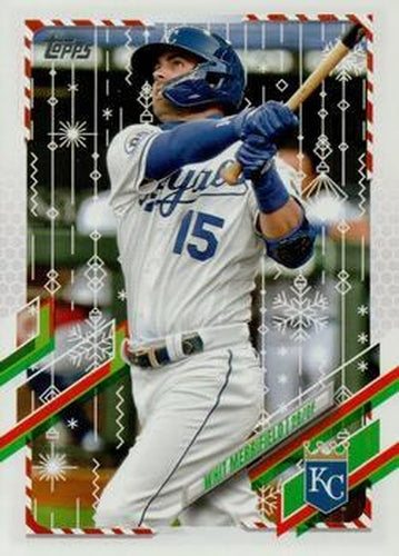 #HW97 Whit Merrifield - Kansas City Royals - 2021 Topps Holiday Baseball
