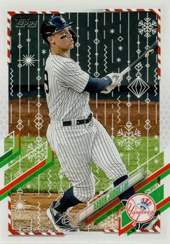 #HW99 Aaron Judge - New York Yankees - 2021 Topps Holiday Baseball