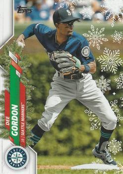 #HW99 Dee Gordon - Seattle Mariners - 2020 Topps Holiday Baseball