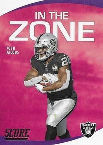 #IZ-JJ Josh Jacobs - Las Vegas Raiders - 2020 Score - In the Zone Football