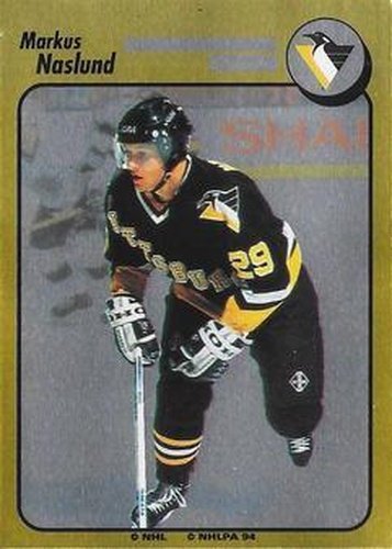 #248 Markus Naslund - Pittsburgh Penguins - 1994-95 Panini Hockey Stickers