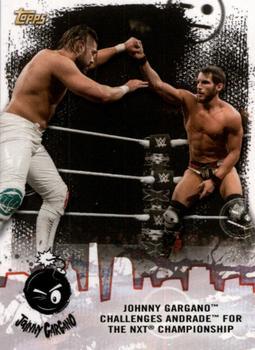 #JG-10 Johnny Gargano / Andrade - 2020 Topps WWE NXT - Johnny Gargano Tribute Wrestling