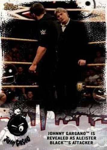 #JG-15 Johnny Gargano / Aleister Black - 2020 Topps WWE NXT - Johnny Gargano Tribute Wrestling