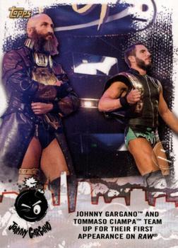#JG-17 Johnny Gargano / Tommaso Ciampa - 2020 Topps WWE NXT - Johnny Gargano Tribute Wrestling