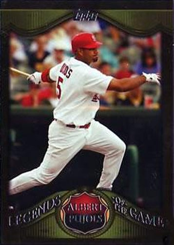 #LG-AP Albert Pujols - St. Louis Cardinals - 2009 Topps - Legends of the Game Baseball