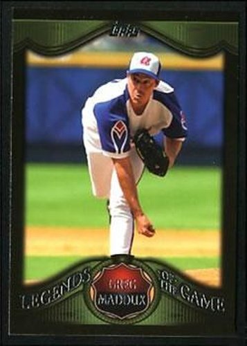 #LG-GM Greg Maddux - Atlanta Braves - 2009 Topps - Legends of the Game Baseball