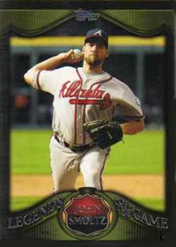 #LG-JS John Smoltz - Atlanta Braves - 2009 Topps - Legends of the Game Baseball