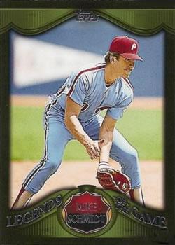 #LG-MS Mike Schmidt - Philadelphia Phillies - 2009 Topps - Legends of the Game Baseball