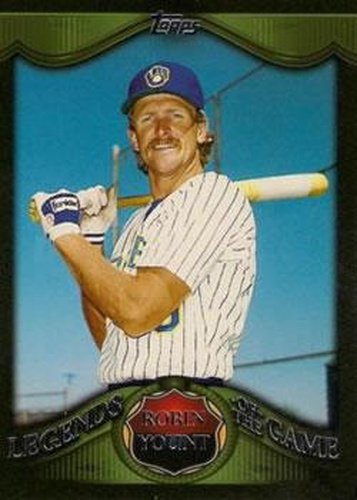 #LG-RY Robin Yount - Milwaukee Brewers - 2009 Topps - Legends of the Game Baseball