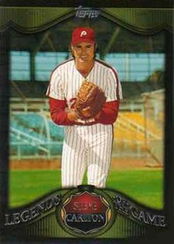 #LG-SC Steve Carlton - Philadelphia Phillies - 2009 Topps - Legends of the Game Baseball