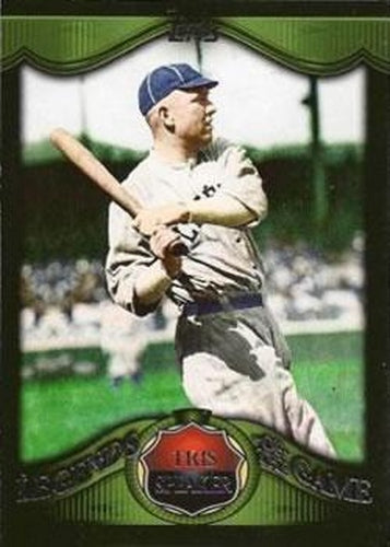 #LG6 Tris Speaker - Cleveland Indians - 2009 Topps - Legends of the Game Baseball