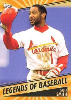 #LOB-19 Ozzie Smith - St. Louis Cardinals - 2021 Topps Opening Day Baseball - Legends of Baseball